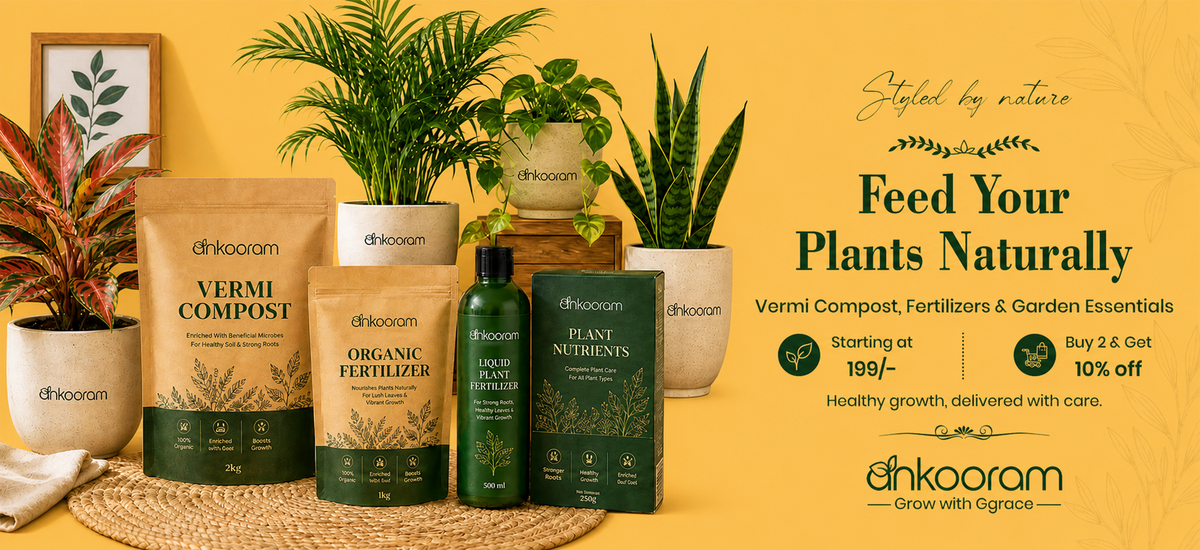 Vermi-Compost & Organic Fertilizers Starting at ₹199